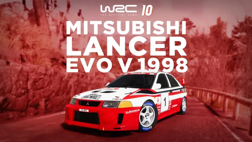 WRC 10 Mitsubishi Lancer Evo V 1998 — لقطات الشاشة