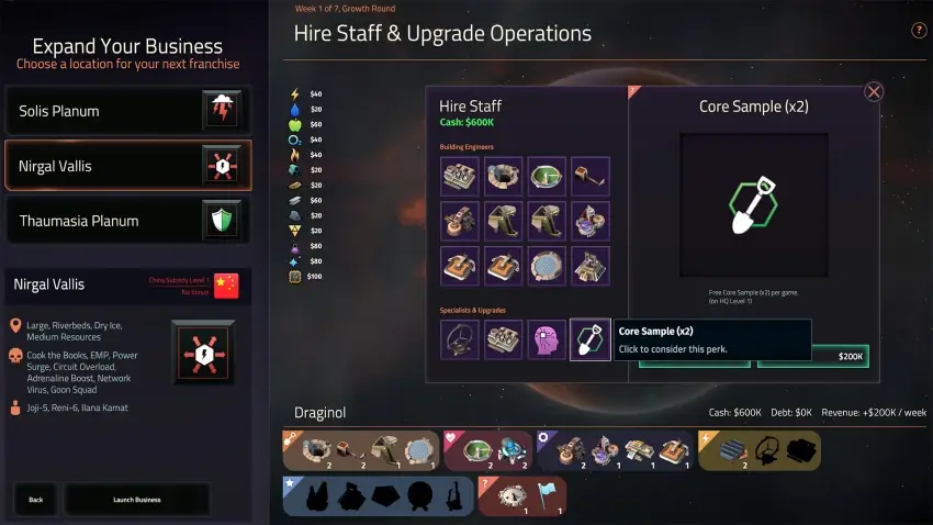 Offworld Trading Company — لقطات الشاشة