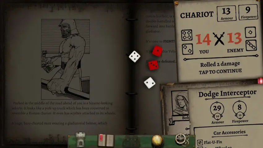 Freeway Fighter (Fighting Fantasy Classics) — Screenshots