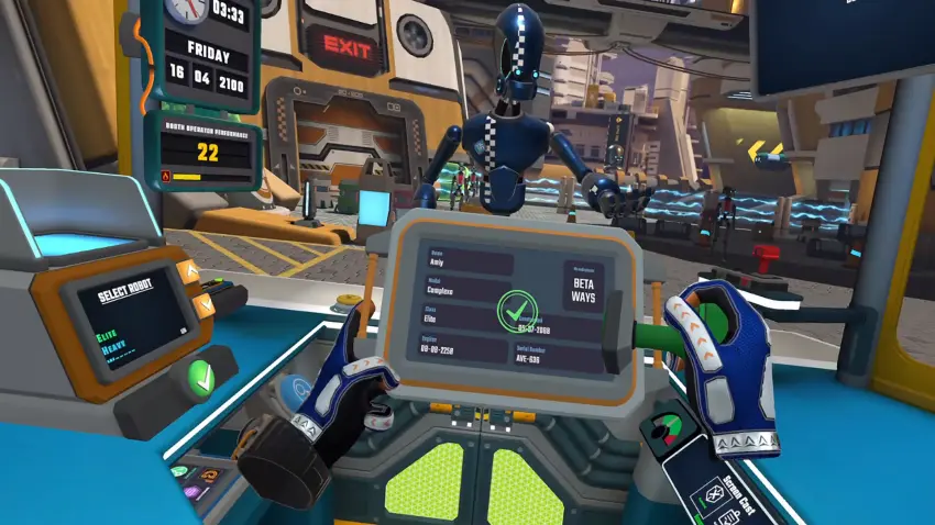 Border Bots VR — تصاویر