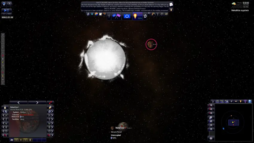 Distant Worlds: Universe — Ekran görüntüleri