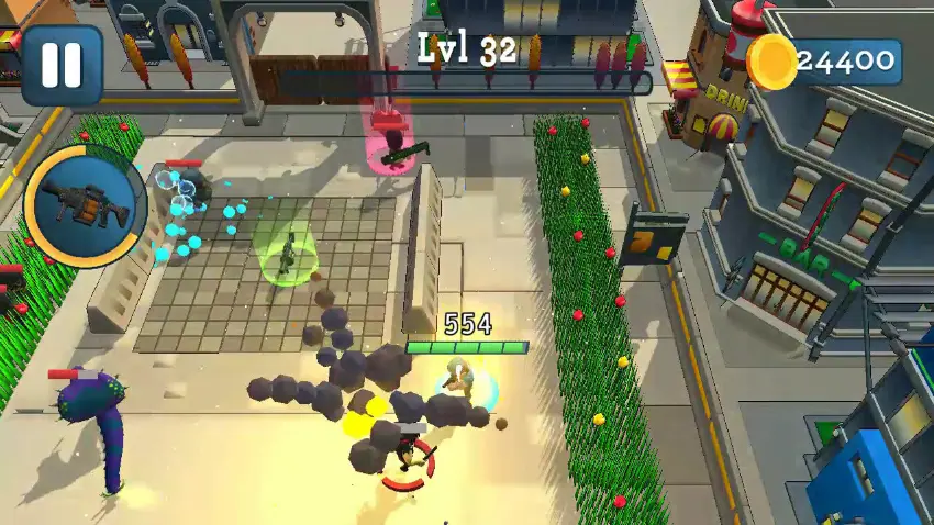 Rogue City: Casual Top Down Shooter — تصاویر
