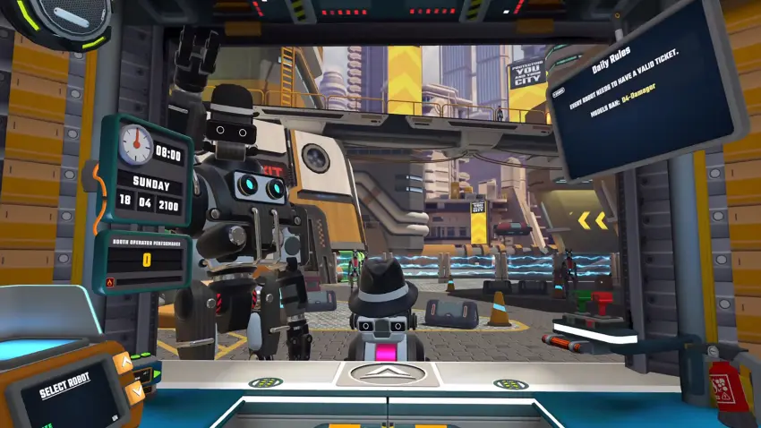 Border Bots VR — تصاویر
