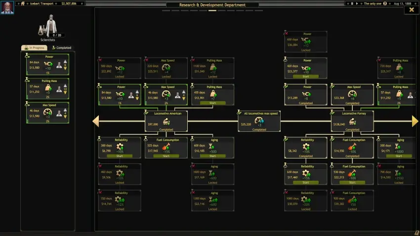 Railroad Corporation — Screenshots