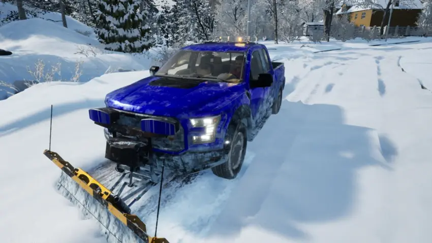 Snow Plowing Simulator — لقطات الشاشة