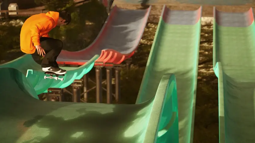 Session: Skate Sim Waterpark & Chris Cole — لقطات الشاشة