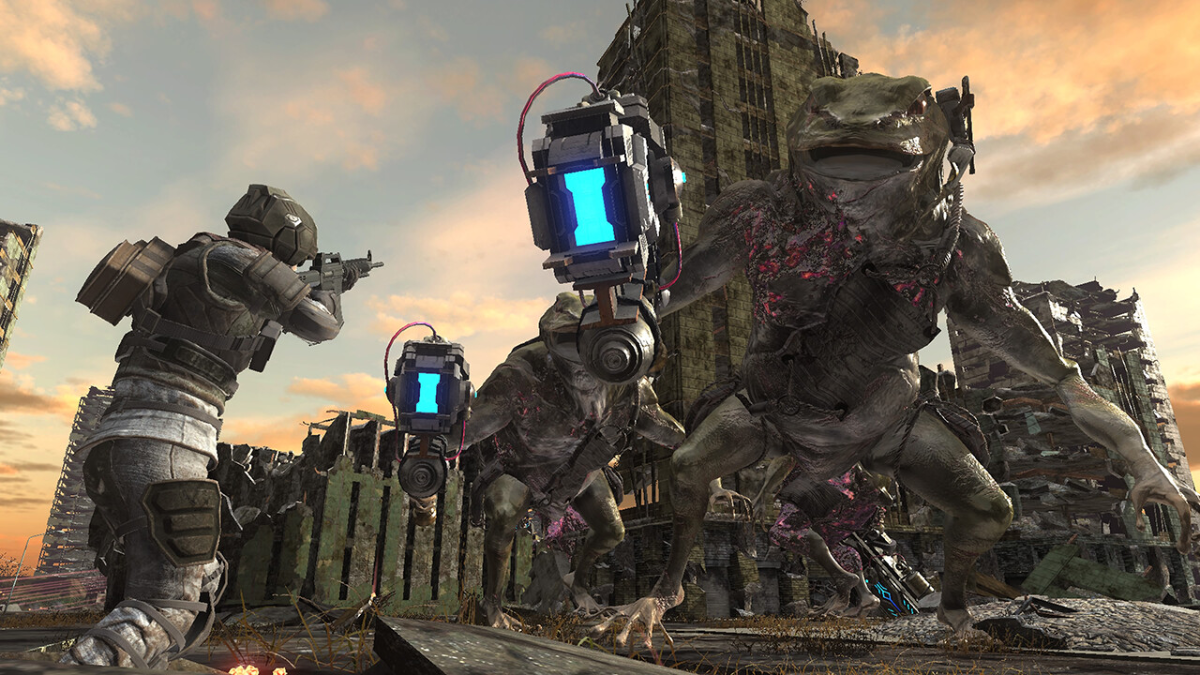 EARTH DEFENSE FORCE 6 — Ekran görüntüleri