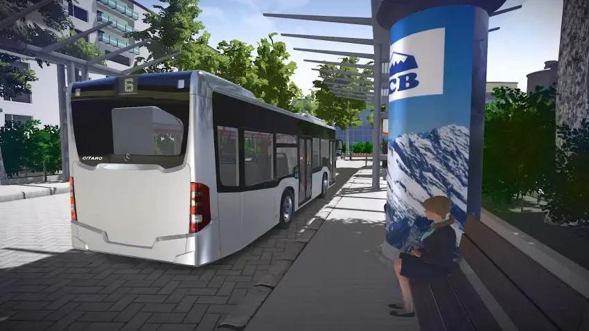 Bus Simulator 16 - Mercedes-Benz Citaro Pack — لقطات الشاشة