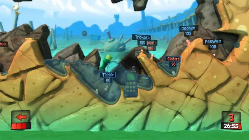 Worms Revolution — لقطات الشاشة