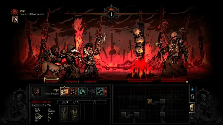 Darkest Dungeon®: The Crimson Court — لقطات الشاشة