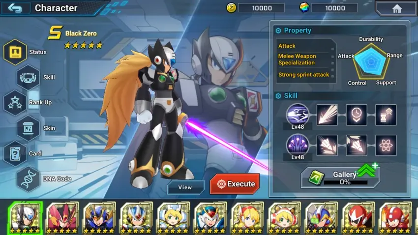MEGA MAN X DiVE Offline — Ekran görüntüleri
