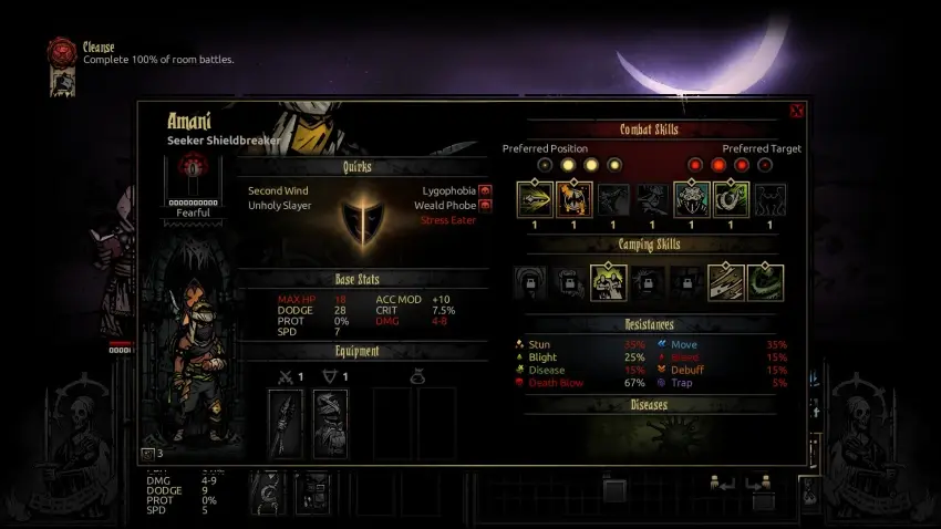 Darkest Dungeon®: The Shieldbreaker — لقطات الشاشة