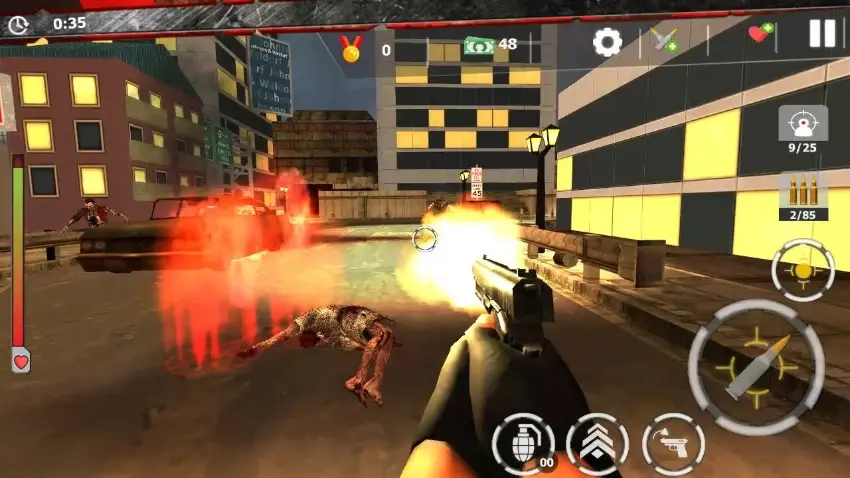Zombie Survivor: Undead City Attack — لقطات الشاشة