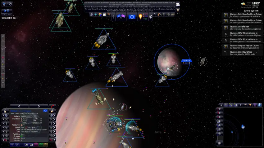 Distant Worlds: Universe — Ekran görüntüleri