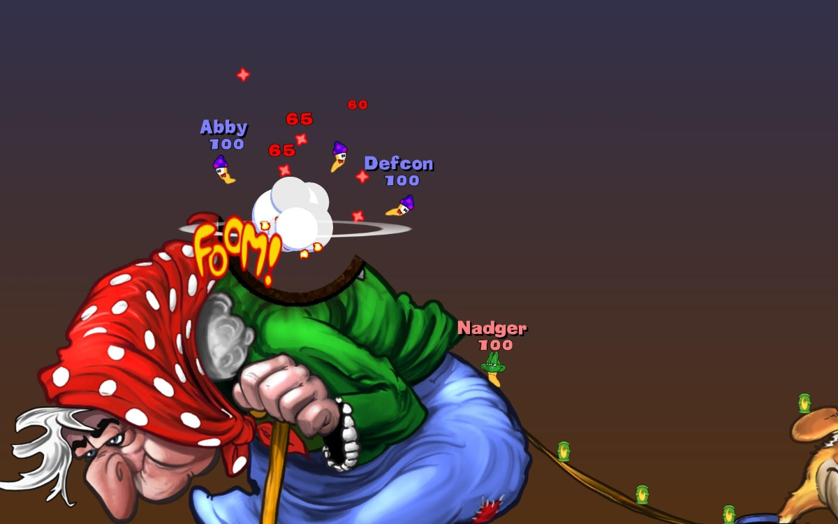 Worms Reloaded — Ekran görüntüleri