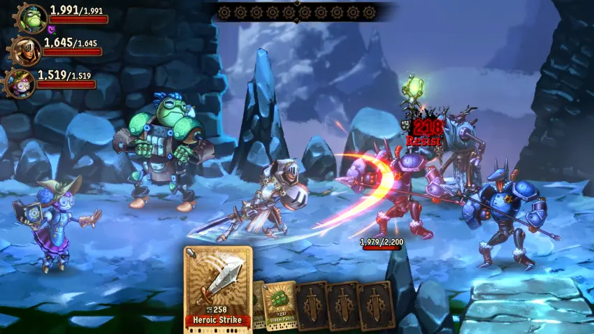 SteamWorld Quest: Hand of Gilgamech — لقطات الشاشة