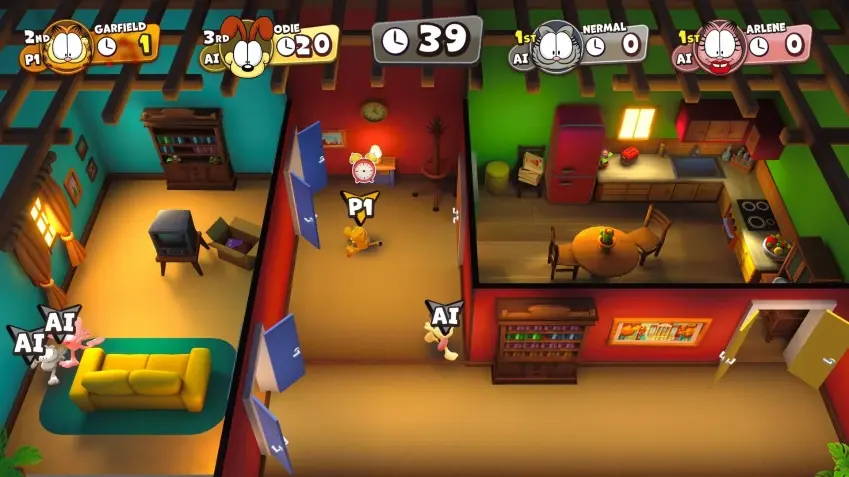 Garfield Lasagna Party — Screenshots