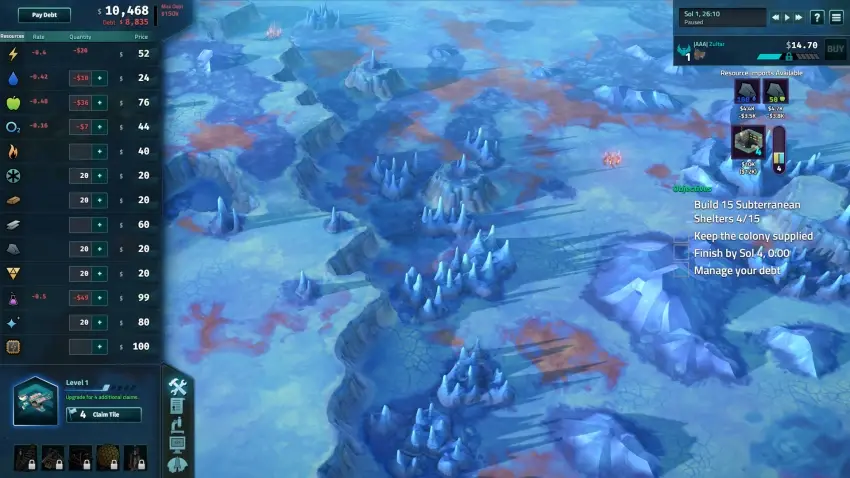 Offworld Trading Company: The Europa Wager Expansion — تصاویر