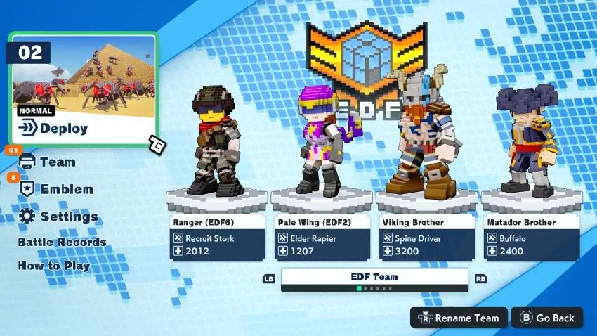 EARTH DEFENSE FORCE: WORLD BROTHERS 2 — تصاویر