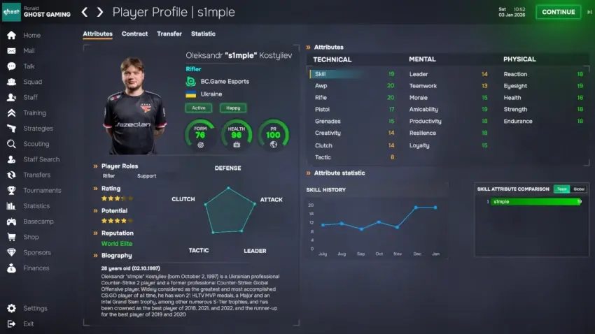 Esports Manager 2026 — تصاویر