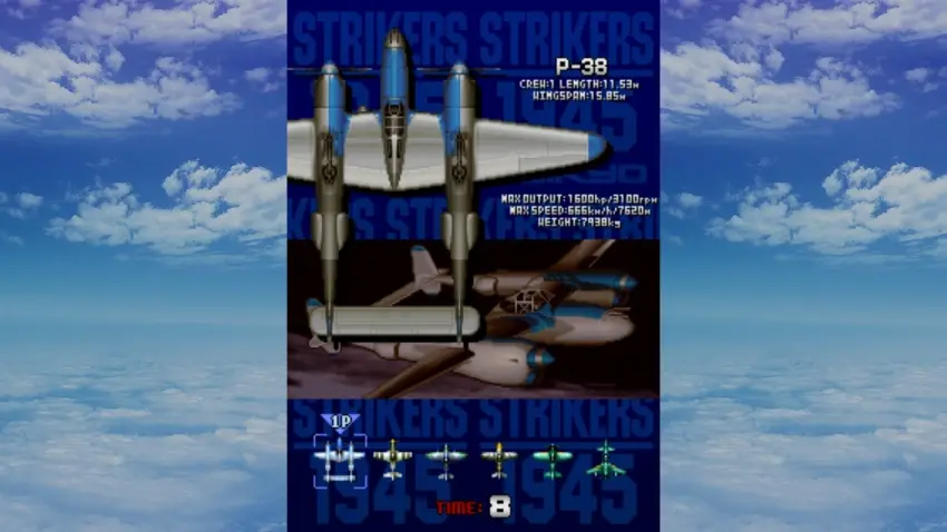 Strikers 1945 — Ekran görüntüleri