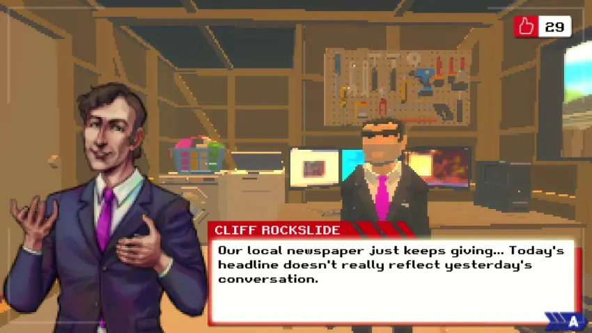 Local News with Cliff Rockslide — Screenshots