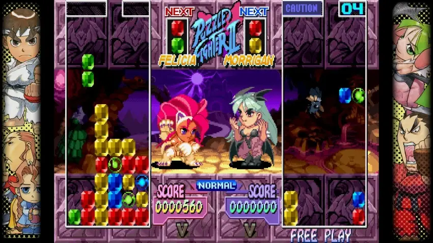 Capcom Fighting Collection — Screenshots
