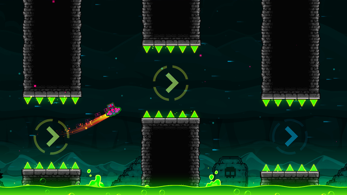 Geometry Dash — وێنەکان