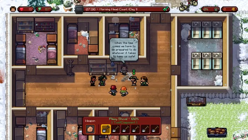 The Escapists: The Walking Dead — Screenshots