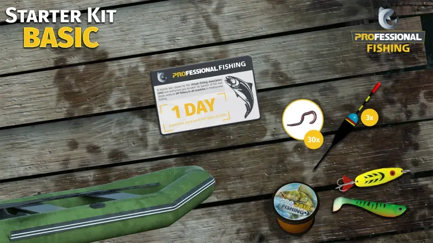 Professional Fishing: Starter Kit Basic — وێنەکان