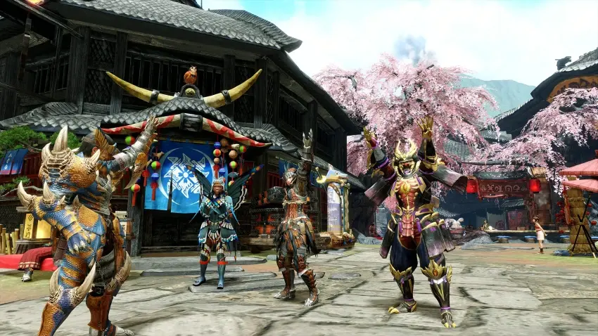 MONSTER HUNTER RISE — لقطات الشاشة