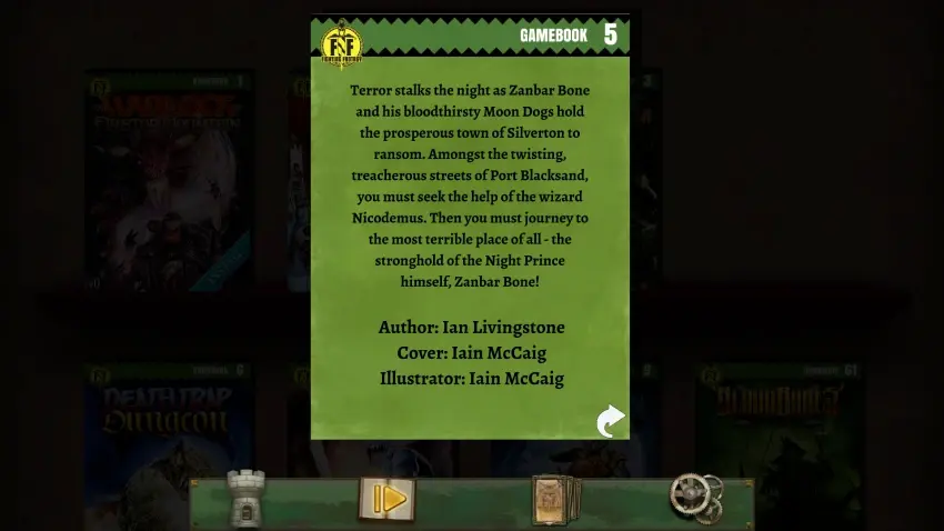 City of Thieves (Fighting Fantasy Classics) — لقطات الشاشة
