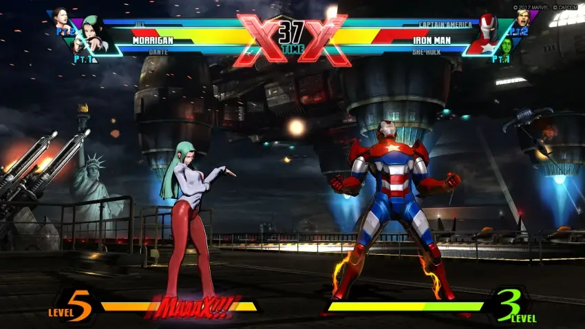 ULTIMATE MARVEL VS. CAPCOM 3 — Ekran görüntüleri