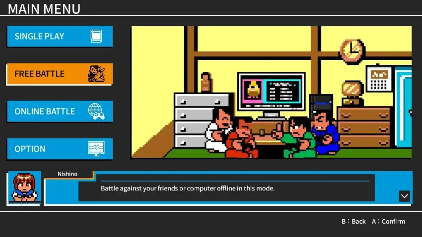 River City Melee : Battle Royal Special — لقطات الشاشة