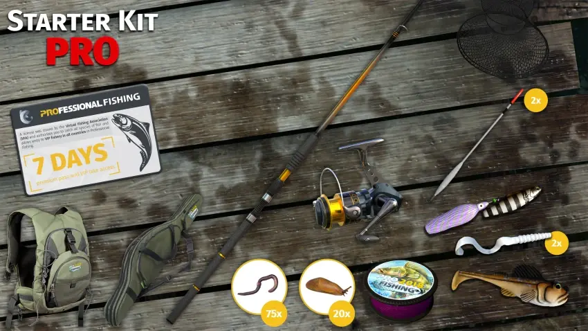 Professional Fishing: Starter Kit Pro — Screenshots