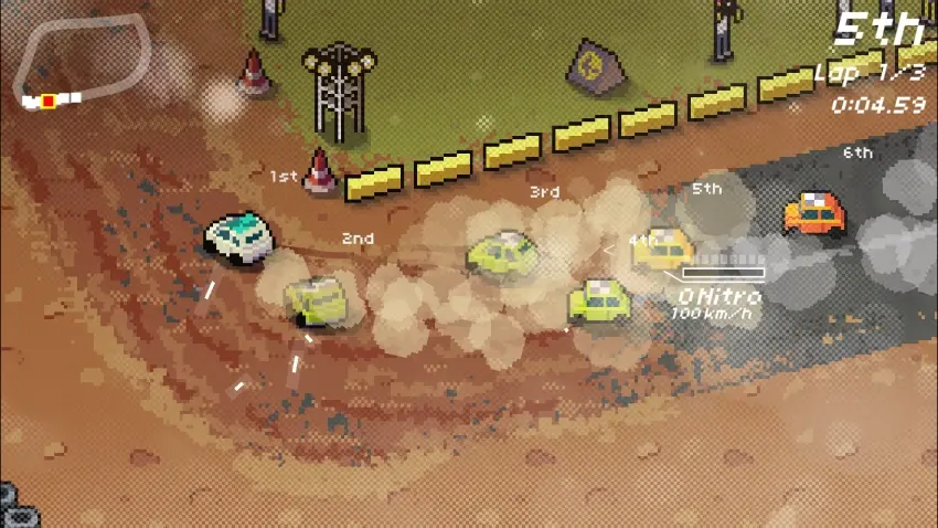 Super Pixel Racers — Ekran görüntüleri