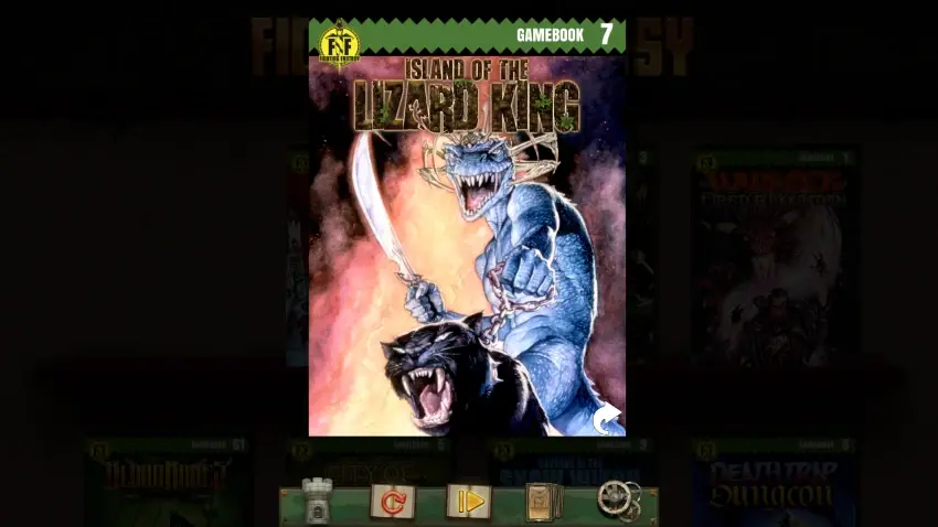 Island of the Lizard King (Fighting Fantasy Classics) — تصاویر