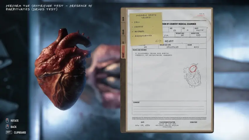 Autopsy Simulator — لقطات الشاشة