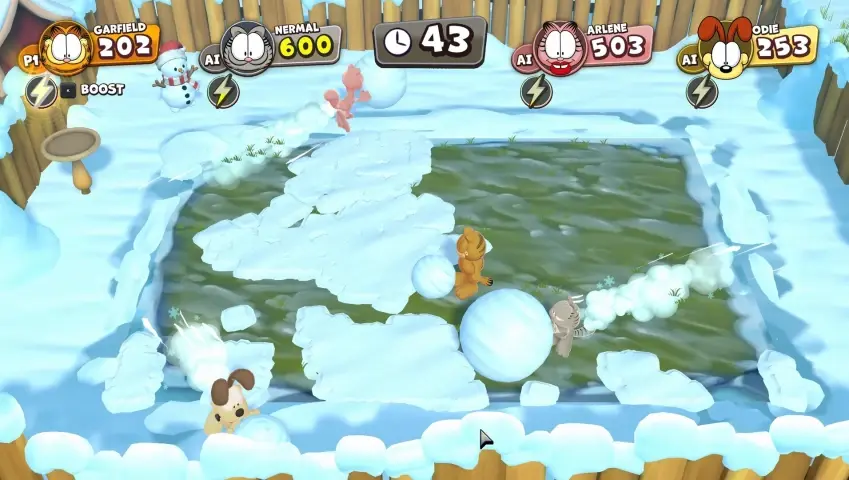 Garfield Lasagna Party — Screenshots