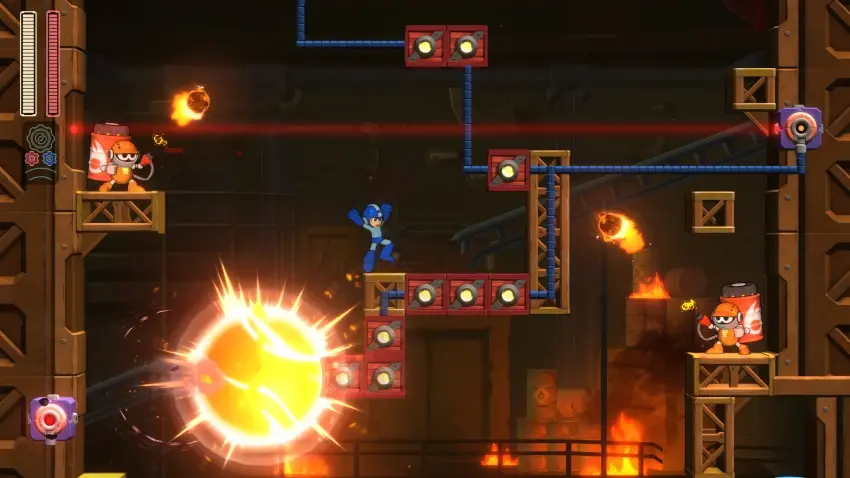 Mega Man 11 — Ekran görüntüleri