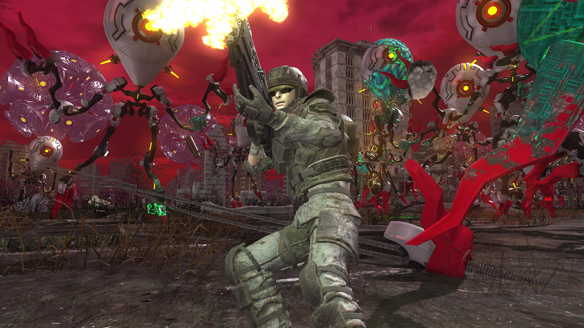 EARTH DEFENSE FORCE 6 — Ekran görüntüleri