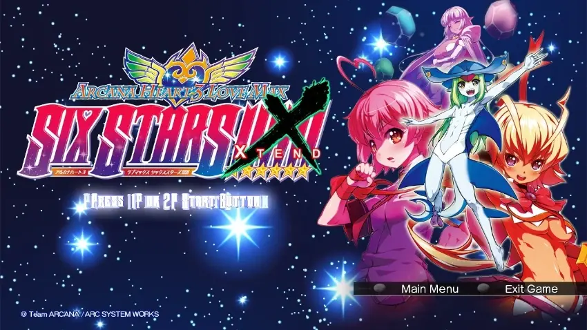 Arcana Heart 3 LOVEMAX SIXSTARS!!!!!! XTEND — لقطات الشاشة