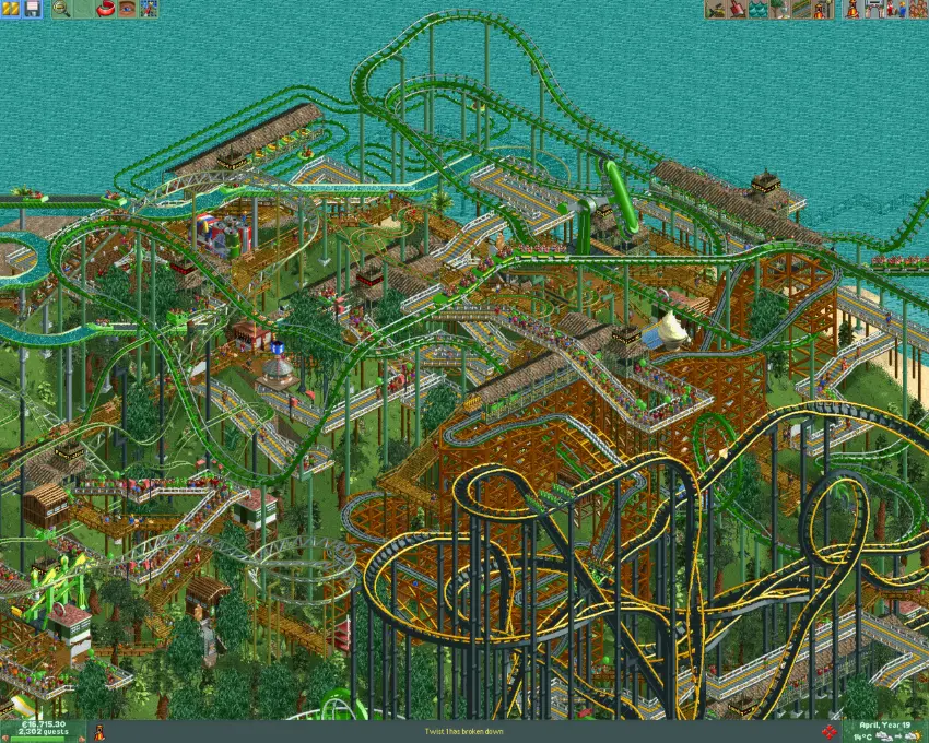 RollerCoaster Tycoon® 2: Triple Thrill Pack — لقطات الشاشة