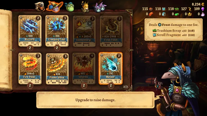 SteamWorld Quest: Hand of Gilgamech — لقطات الشاشة