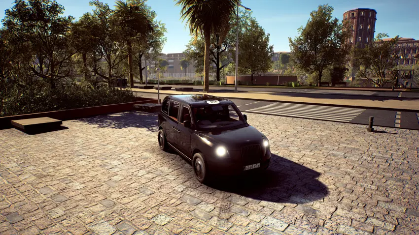Taxi Life: A City Driving Simulator - Black Cab — لقطات الشاشة