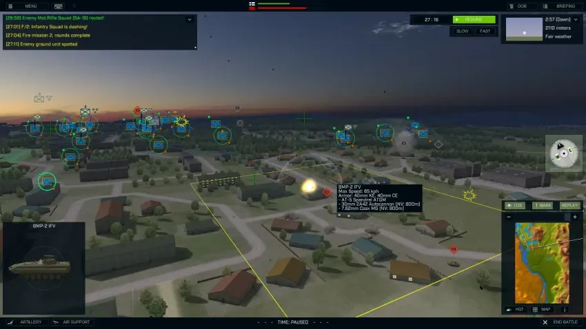 Armored Brigade II — Ekran görüntüleri