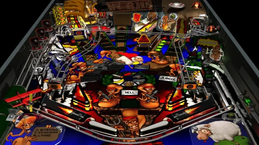 Worms Pinball — Ekran görüntüleri