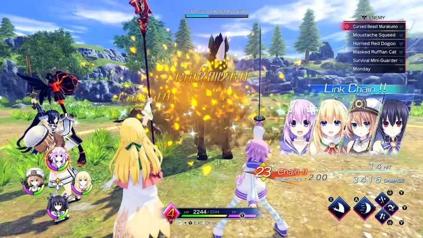 Neptunia Game Maker R:Evolution — لقطات الشاشة