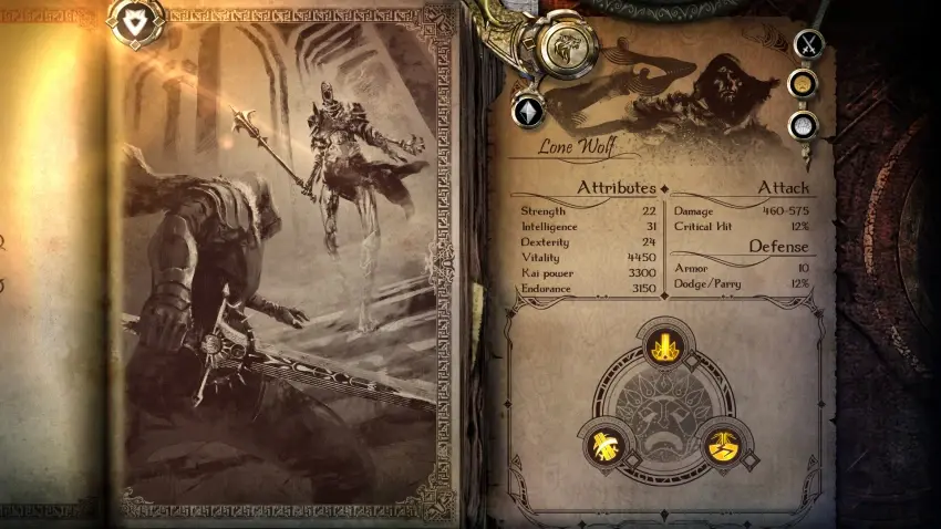 Joe Dever's Lone Wolf HD Remastered — لقطات الشاشة