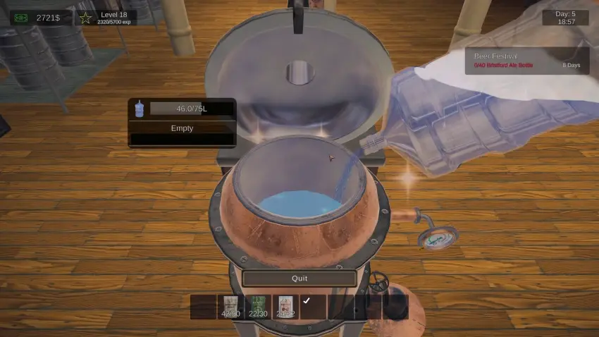 Beer Manufacture Simulator — Screenshots